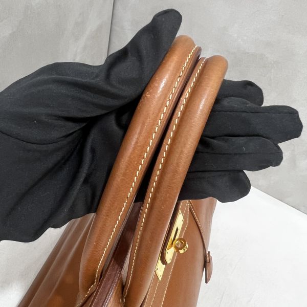 Hermès Birkin 鉑金包 40 金棕金釦 Epsom 