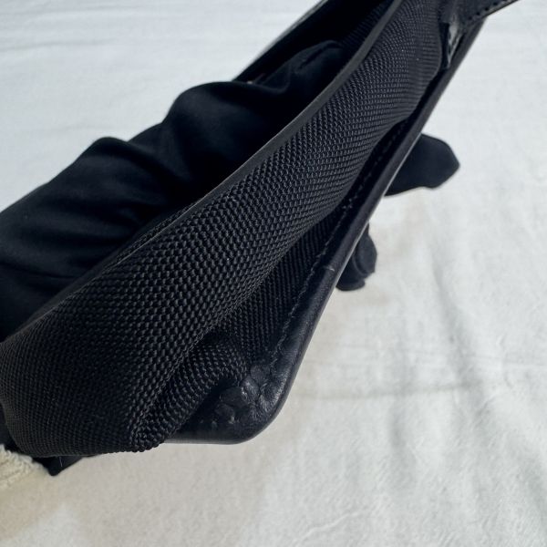 Gucci 黑色尼龍多功能鑰匙包 