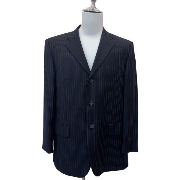 Givenchy 條紋男士西裝外套 