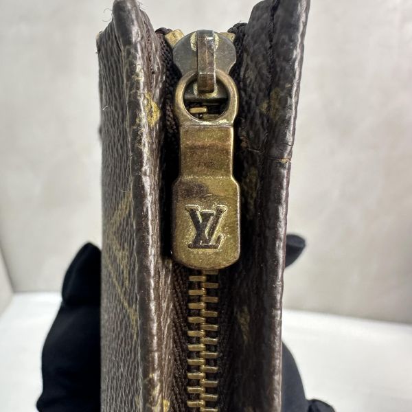 Louis Vuitton 中古老花迷你洗漱手拿包 