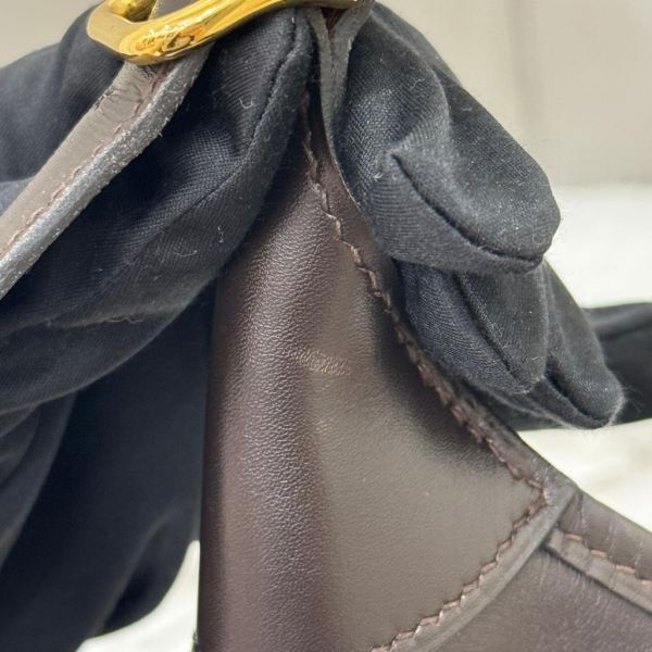 Hermès trim 31 深咖色肩背包 