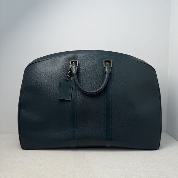 Louis Vuitton 墨綠色 衣服收納手提旅行袋 