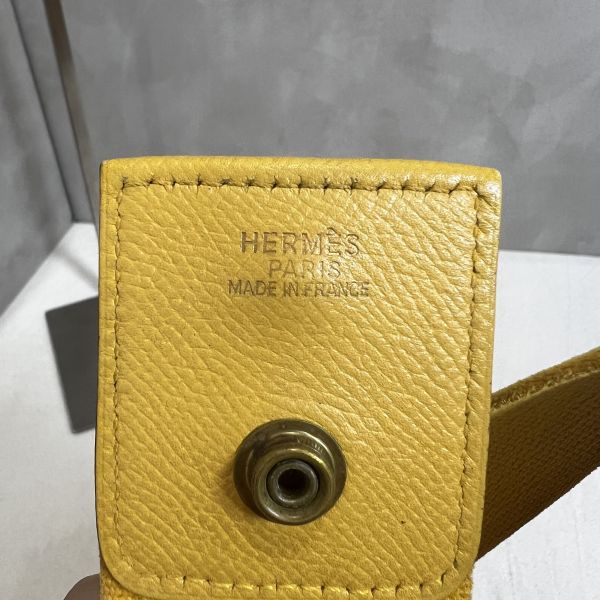 Hermès 黃色 tsako單肩包 