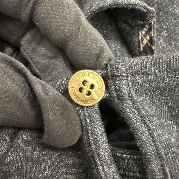 Burberry 巴寶莉 拼接黑灰連身裙 藍標 