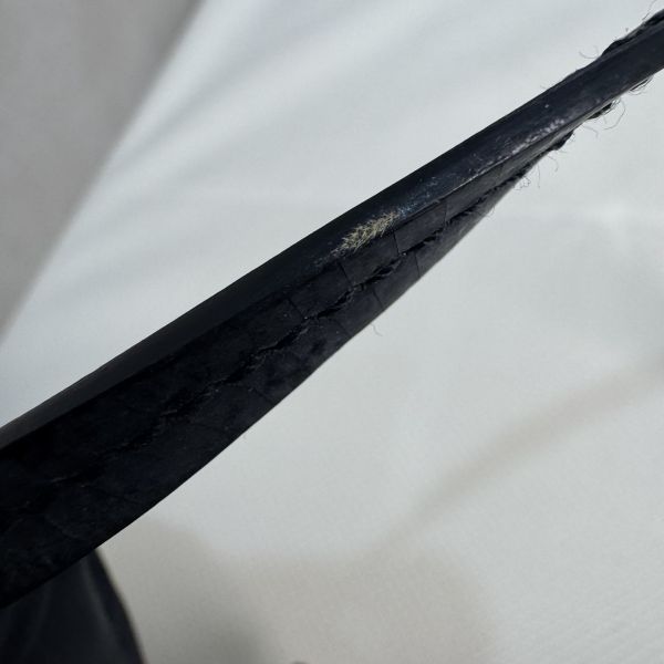 Bvlgari 黑色珍珠魚皮半月肩背包 