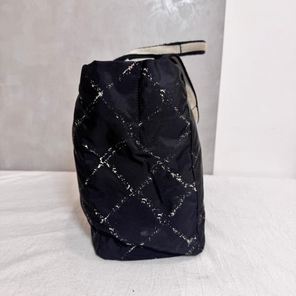 CHANEL 格菱帆布包 