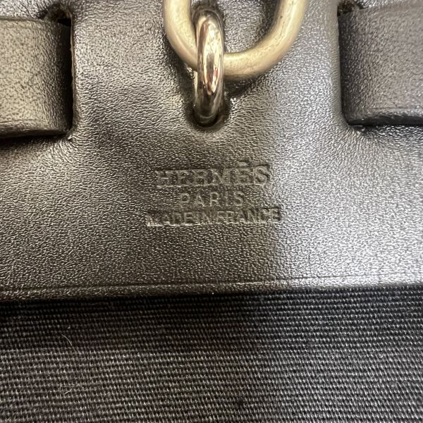 Hermès 帆布Herbag二用後背包 