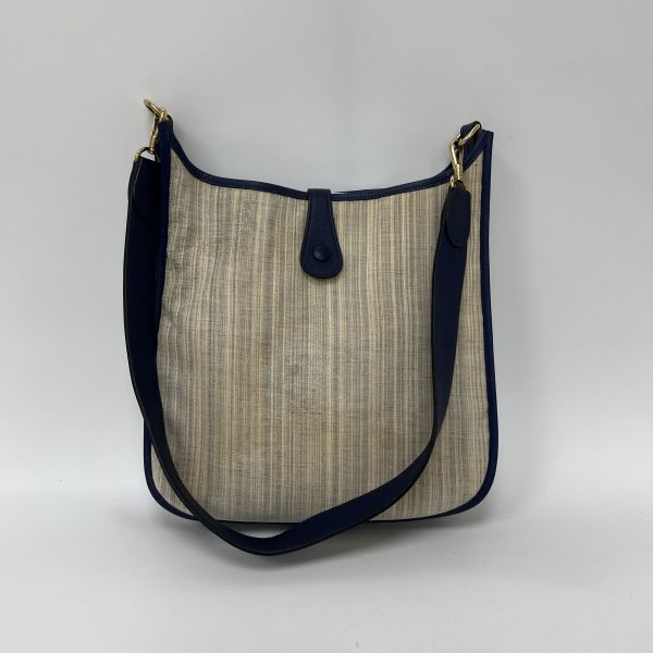 Hermès Evelyne草編手袋 