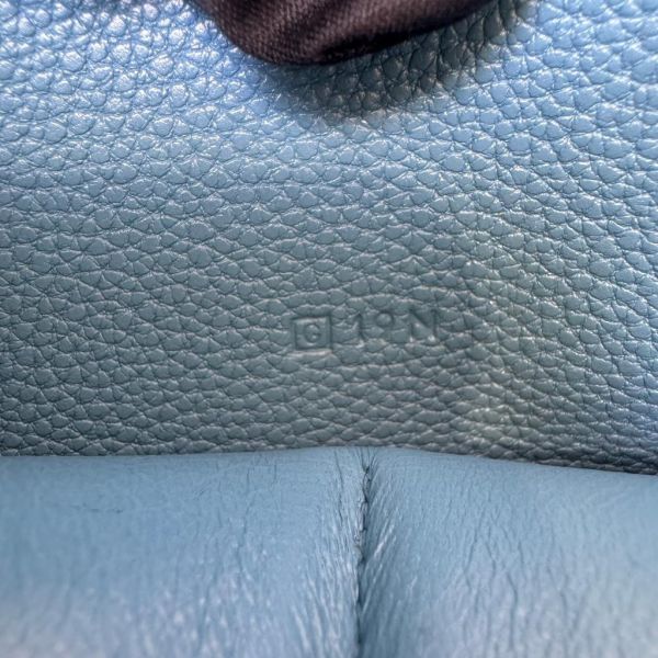 HERMÈS Béarn 牛仔藍長夾 