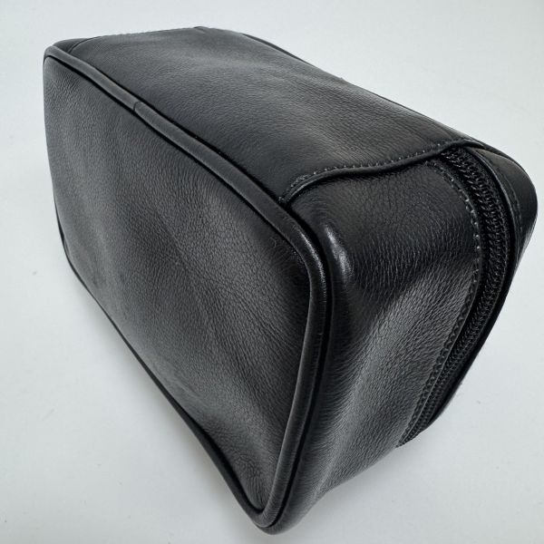 Gucci 黑色皮革手提包 