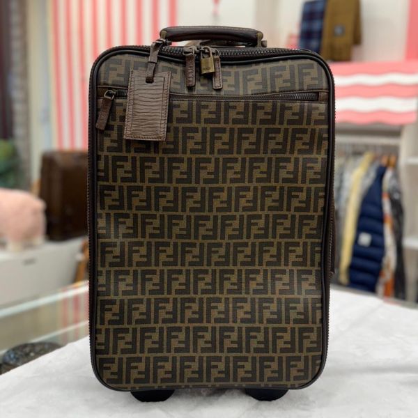 FENDI 老花小號行李箱 