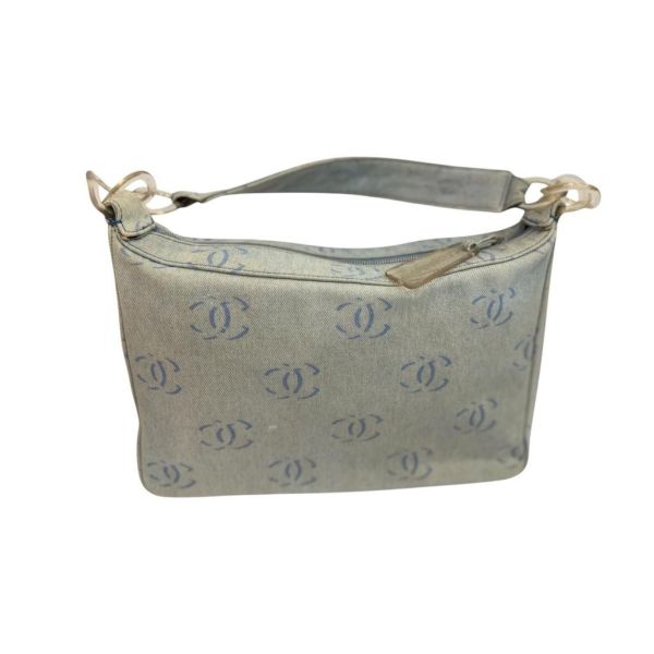 Chanel 牛仔肩包 