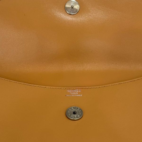 Hermès 駝色手拿包 