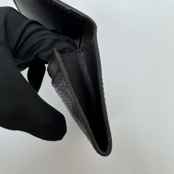 TODS 黑色鱷魚皮卡包 