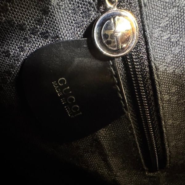 Gucci 尼龍黑色小後背包 