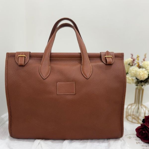 Hermès 金棕手袋 