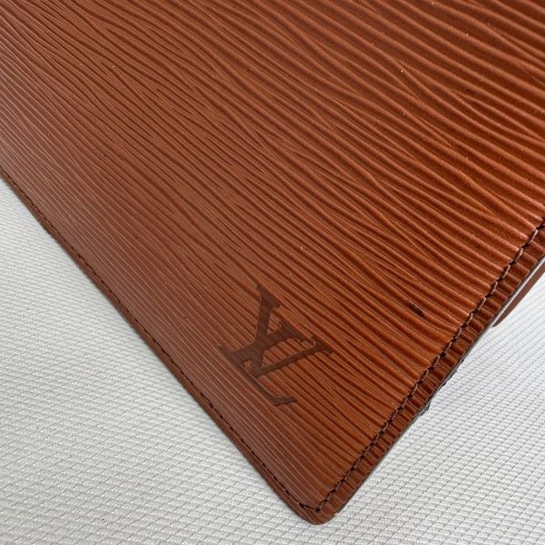 Louis Vuitton Epi棕色手拿包 