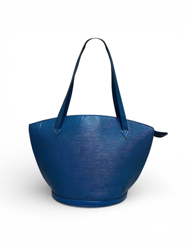 LV Epi水波紋藍色托特包 