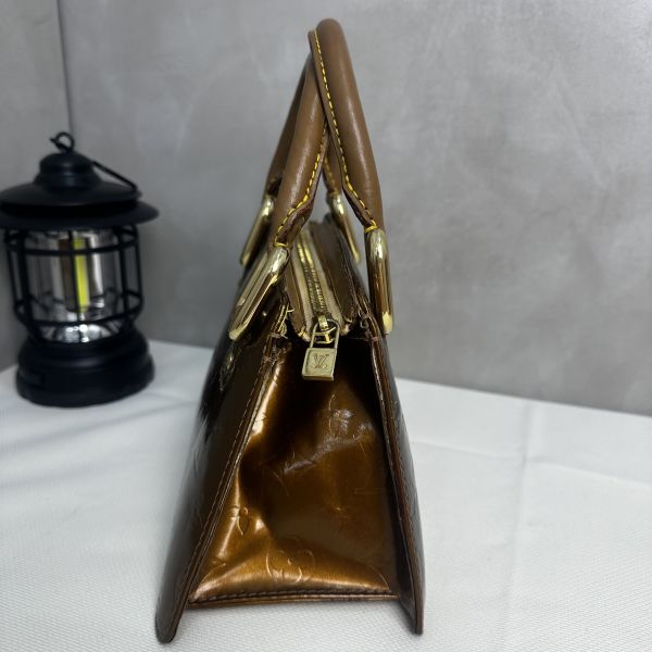 Louis Vuitton 亮面漆皮手提包 