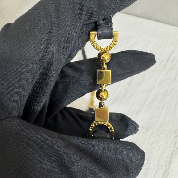 Bvlgari 黑色半月肩背包 