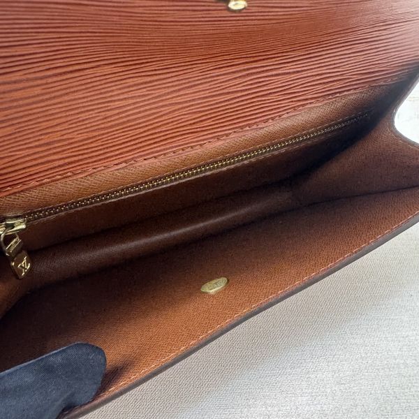 Louis Vuitton 金棕Epi手拿包 