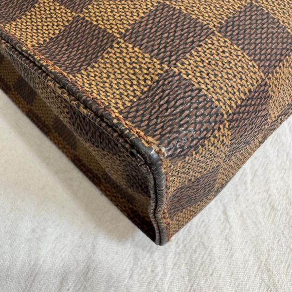 LV 棋盤格 手拿包 
