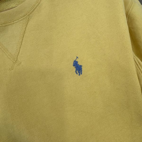 Polo Ralph Lauren鵝黃色衛衣 