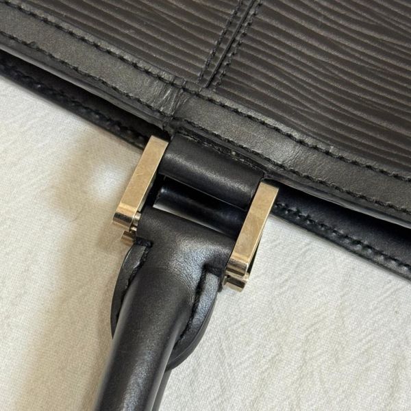 Louis Vuitton 條紋 黑色 手提 