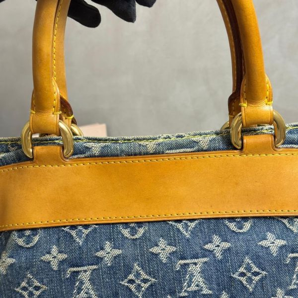 Louis Vuitton 牛仔購物手提包 