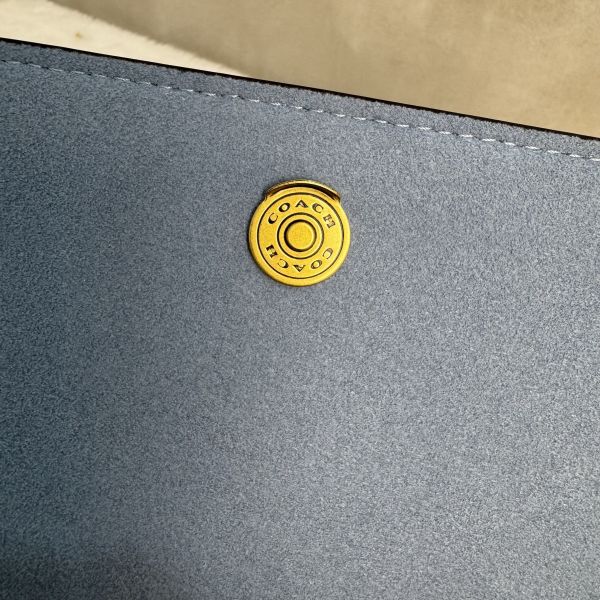 Coach 拋光鵝卵石斜背包 