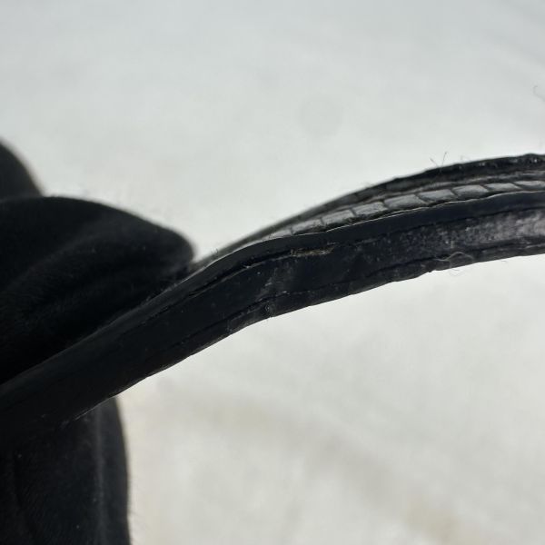 Gucci Flora Pochette Mini 中古蜥蜴皮緞面花卉琉璃小蜜蜂麻將包 