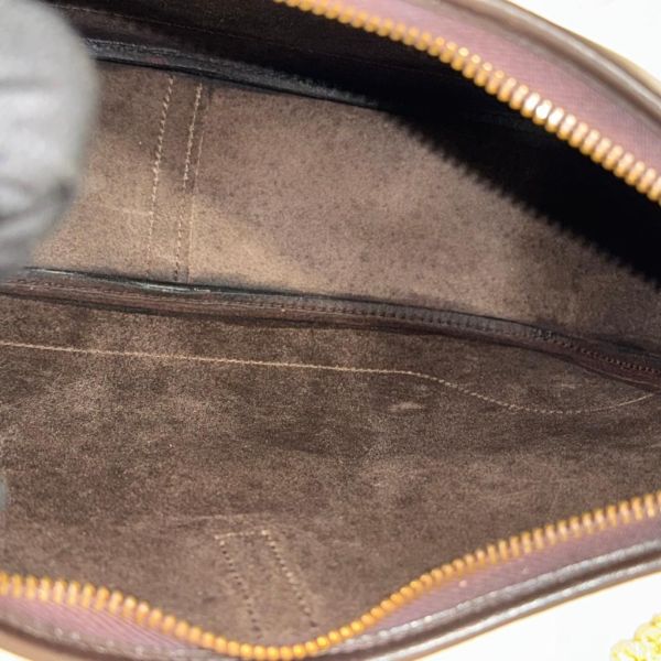 Hermès trim 31 深咖色肩背包 