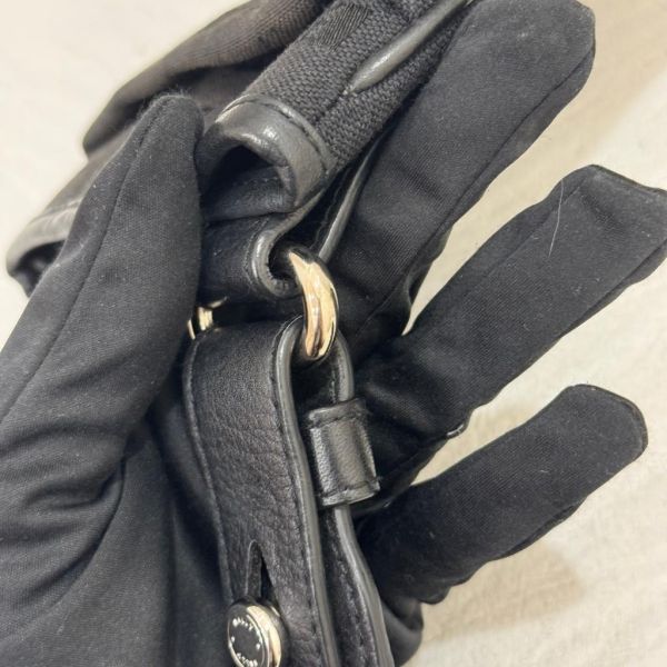 BALLY 黑色帆布背包 