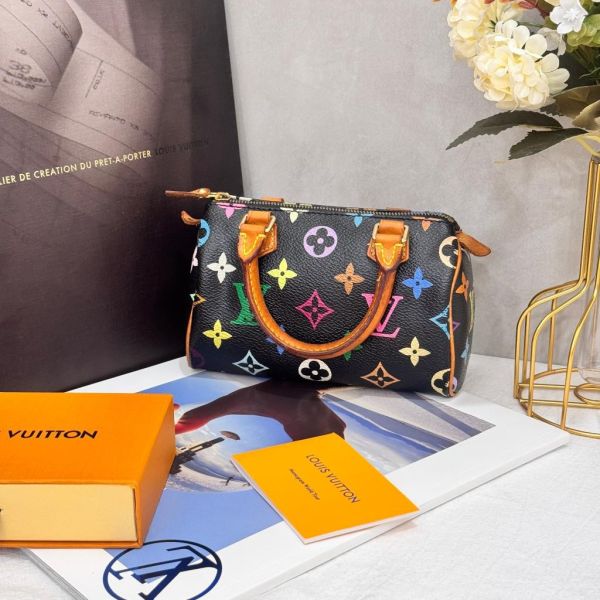 Louis Vuitton Vintage 黑三彩 speedy nano 