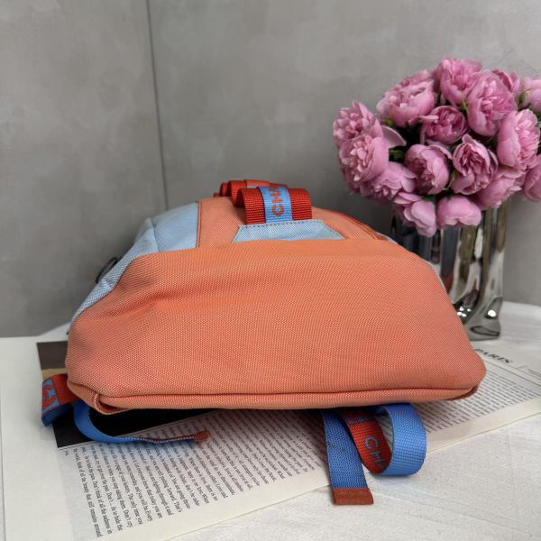 Chanel Sportline撞色雙肩包 