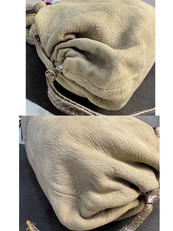 Bottega Veneta 皮革手提包 / 餃子包* 