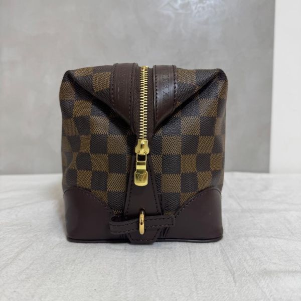 Louis Vuitton 棋盤格拉鏈手拿包 