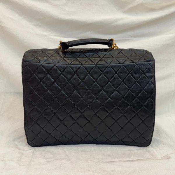 Chanel 手提黑色公事包 