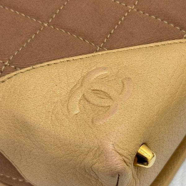 Chanel 冰格拼皮托特包 