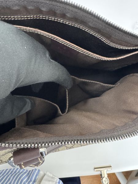 Gucci 古馳 GG supreme 帆布公事包 