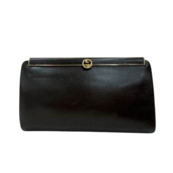 Gucci 深咖晚宴包 