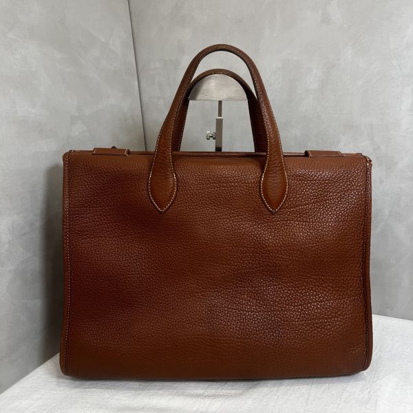 Hermès 金棕手袋 