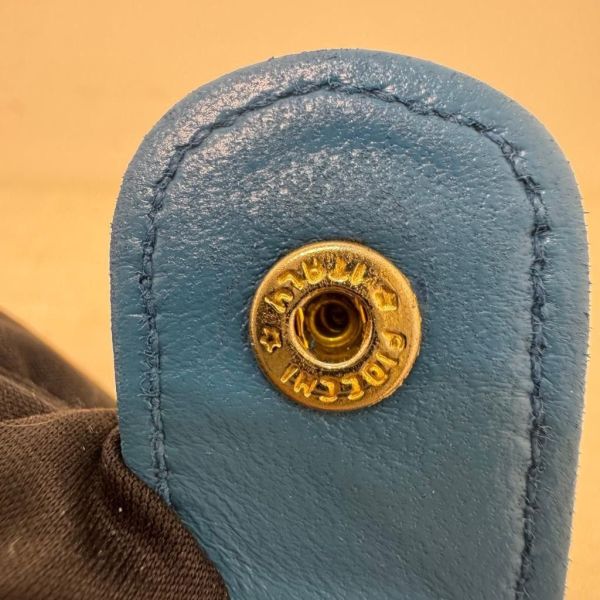 Chanel 藍 魚子醬短夾 