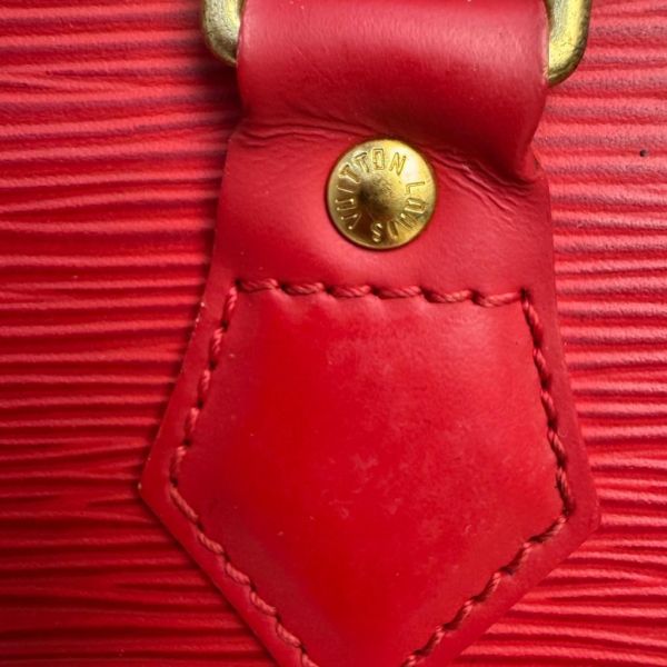 Louis Vuitton 紅色 EPI水波紋琴譜包 