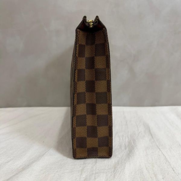 LV 棋盤格 手拿包 