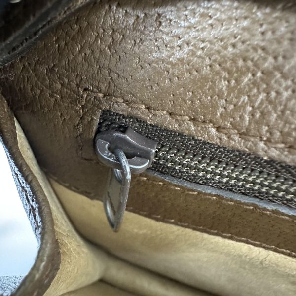 Gucci古馳 棕色復古信封包 