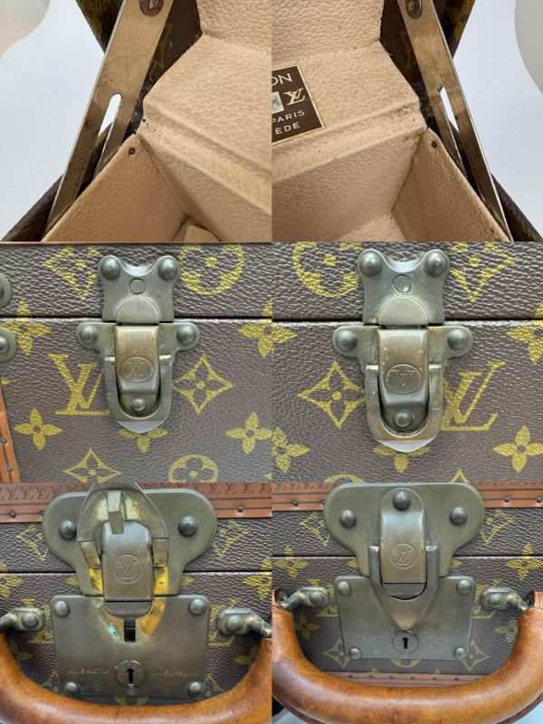 Louis Vuitton 經典 Monogram 帆布硬殼旅行箱 