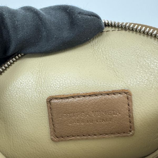Bottega Veneta 棕色編織零錢包 