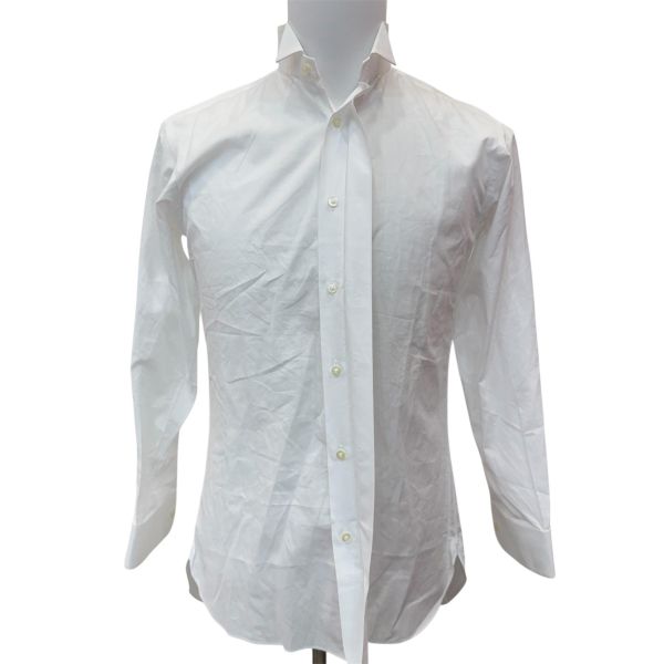YSL 純白襯衫 