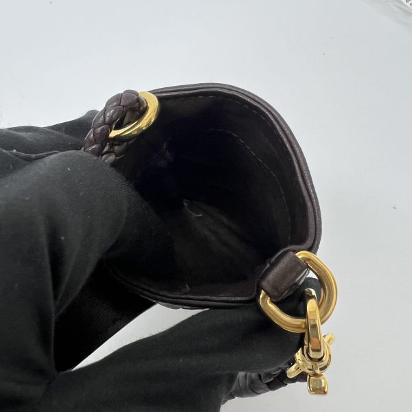 BOTTEGA VENETA 編織小羊皮手機包 